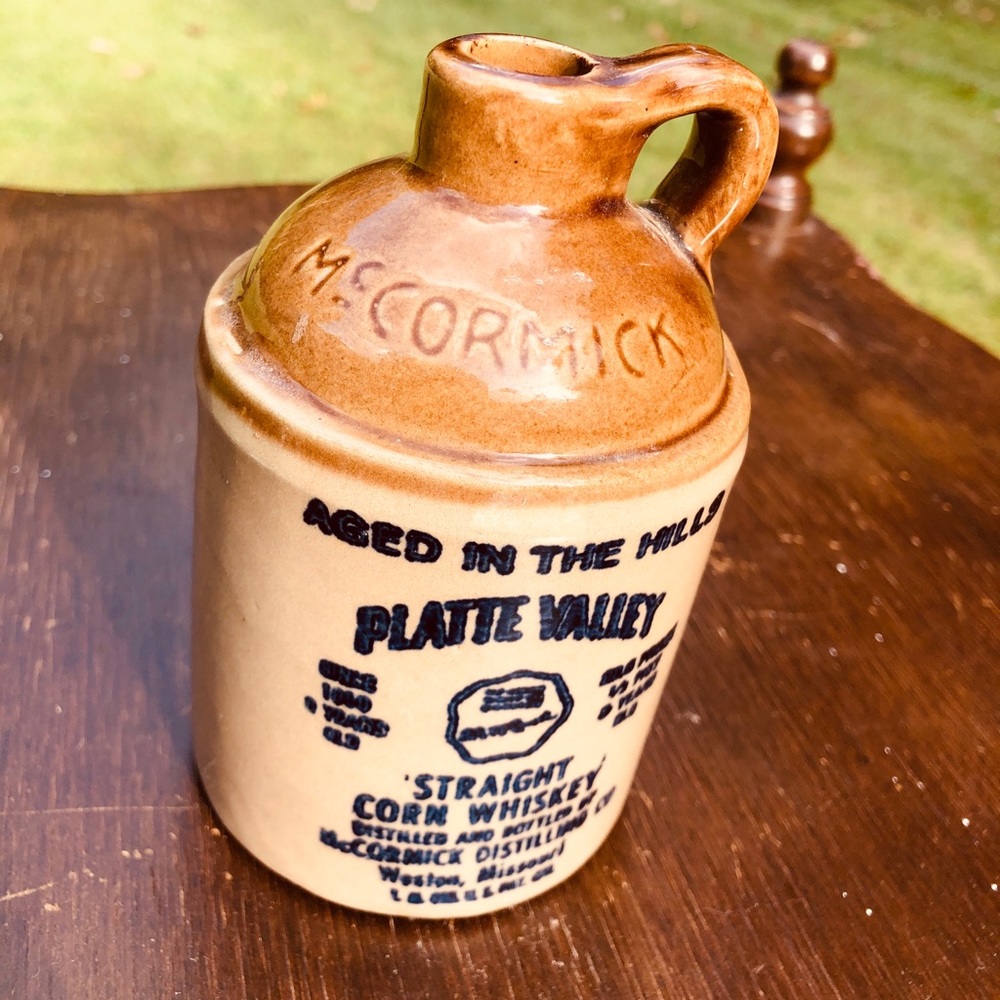 1977 McCormick Platte Valley Whisky Jug